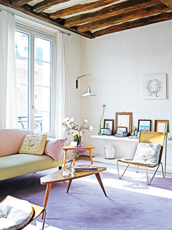 Bohemian Apartment in Paris design elements